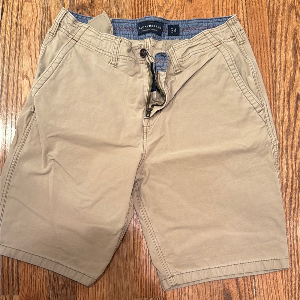 Lucky Brand Men's Khaki Shorts
